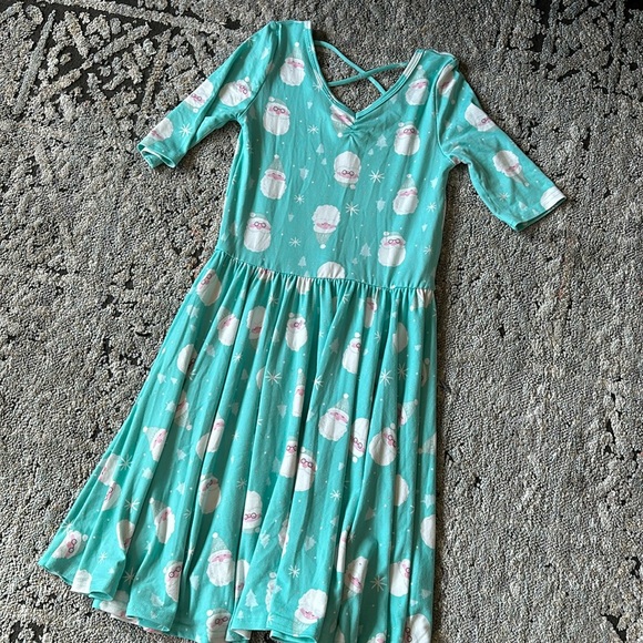 EUC Dot Dot Smile Holiday dress - Picture 2 of 5